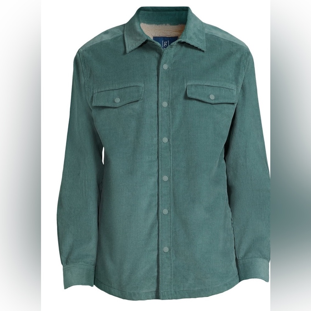George Men's Corduroy Shirt Jacket